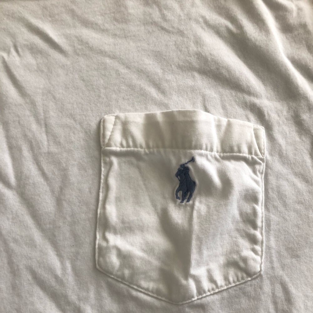 White Custom Classic Fit Polo